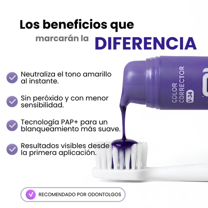 WHITEPRO™ | Sonrisa más blanca al instante desde la primera aplicación